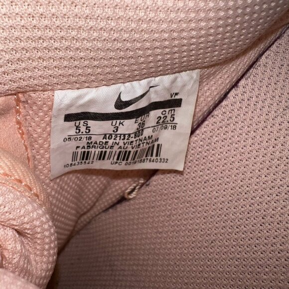 Nike Women's Air Force 1 Orange Pulse Size 5.5 - Picture 7 of 7